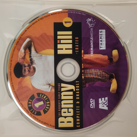 BENNY HILL The Naughty Early Years Complete and Unadulterated 3 DVD set - Picture 5 of 17
